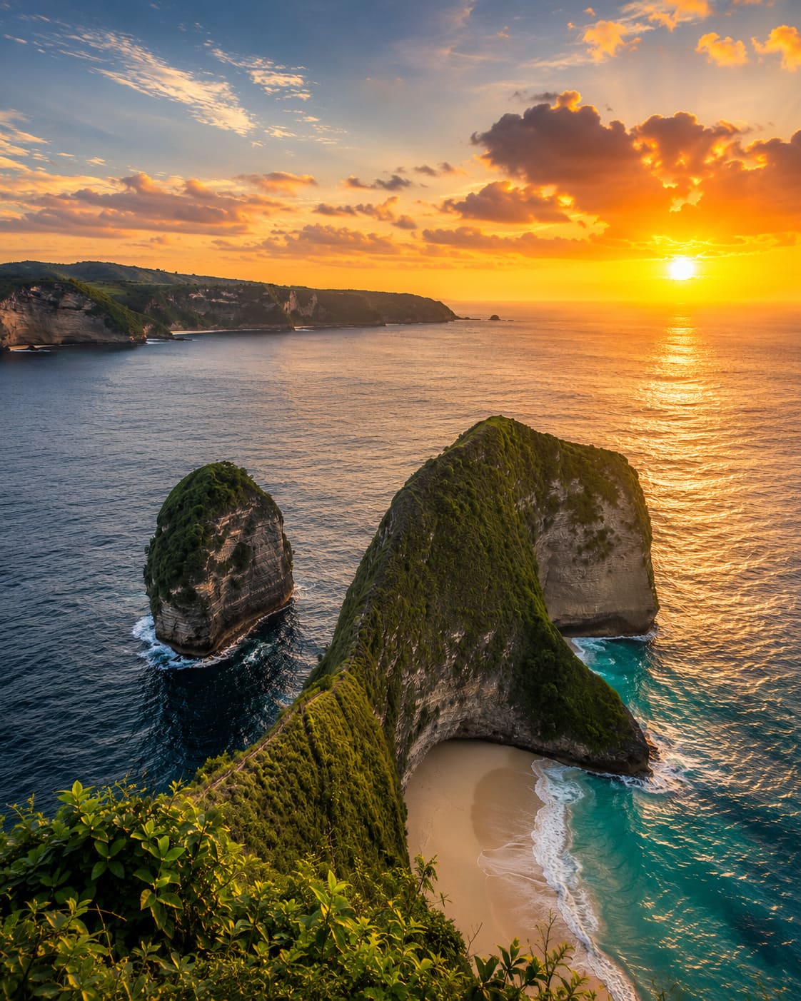 Pemandangan liburan di Bali